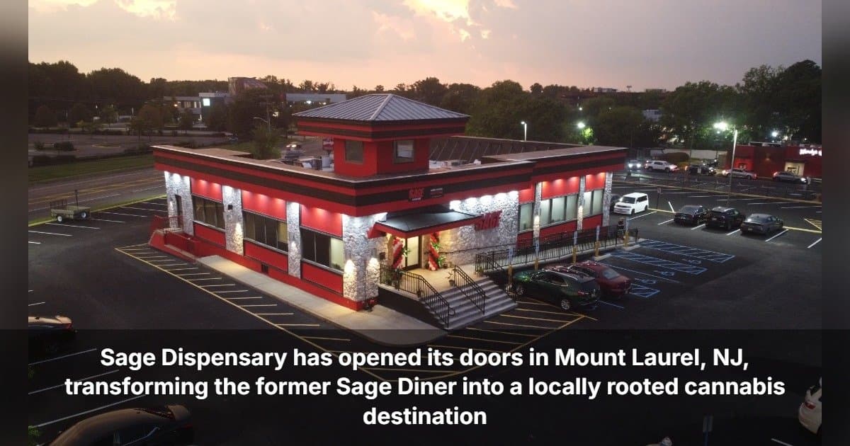 Sage Dispensary Opens in Former Sage Diner, Bringing New Life to Mount Laurel Landmark